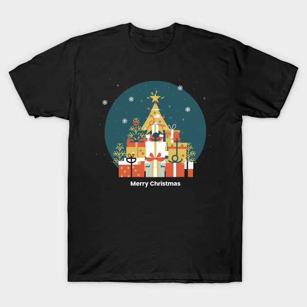 Christmas 7 T-Shirt by LCreArtion